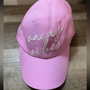 Vacay Vibes - Pink - Womens Hat - Adjustable